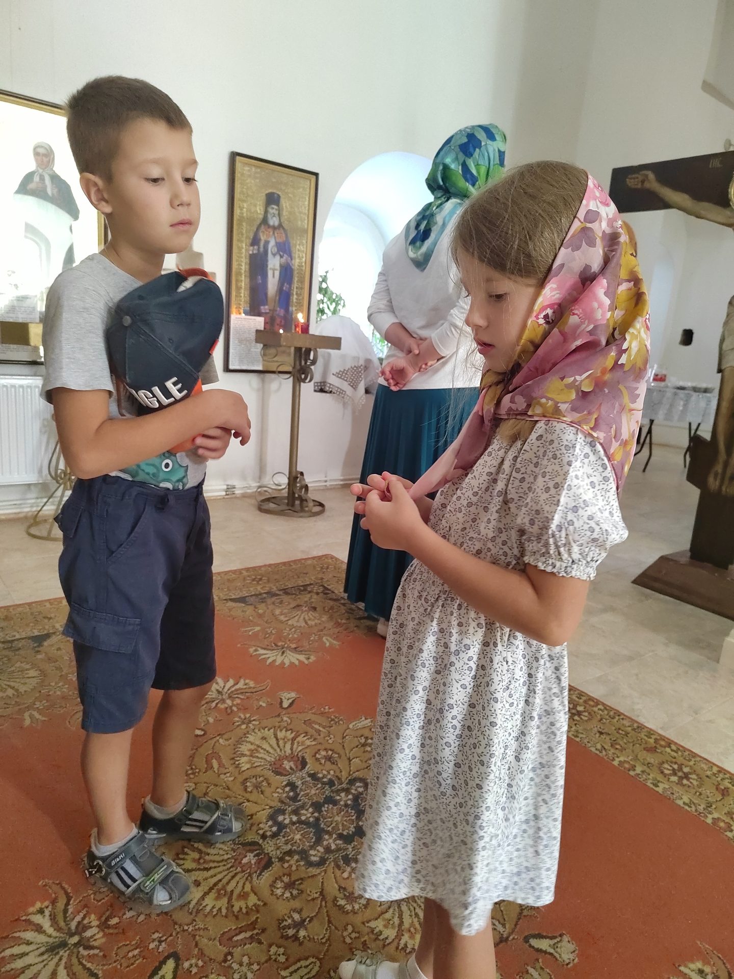 Юные вознесенские прихожане