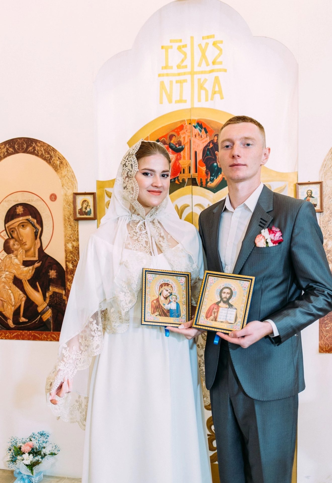 Сегодня в нашем храме прошло Таинство Венчания наших дорогих Максима и Дарьи