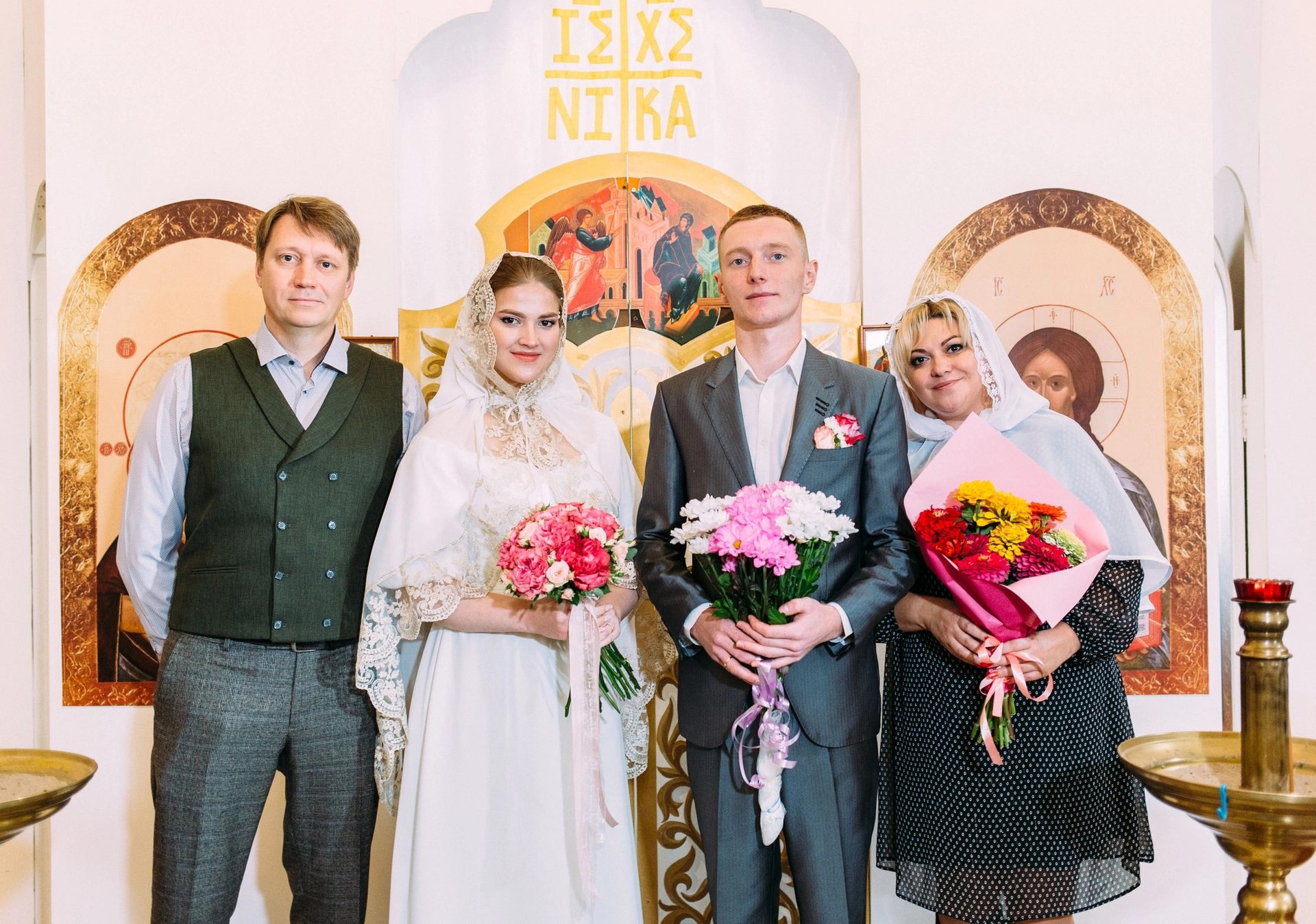 Сегодня в нашем храме прошло Таинство Венчания наших дорогих Максима и Дарьи