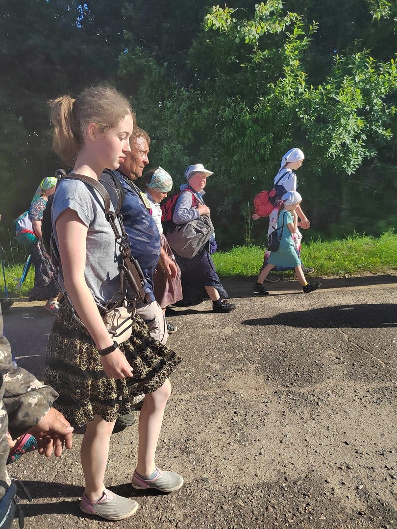 22 июля-Третий день: Кучеры-Ивановское-Зубарево Примерили на себя вери