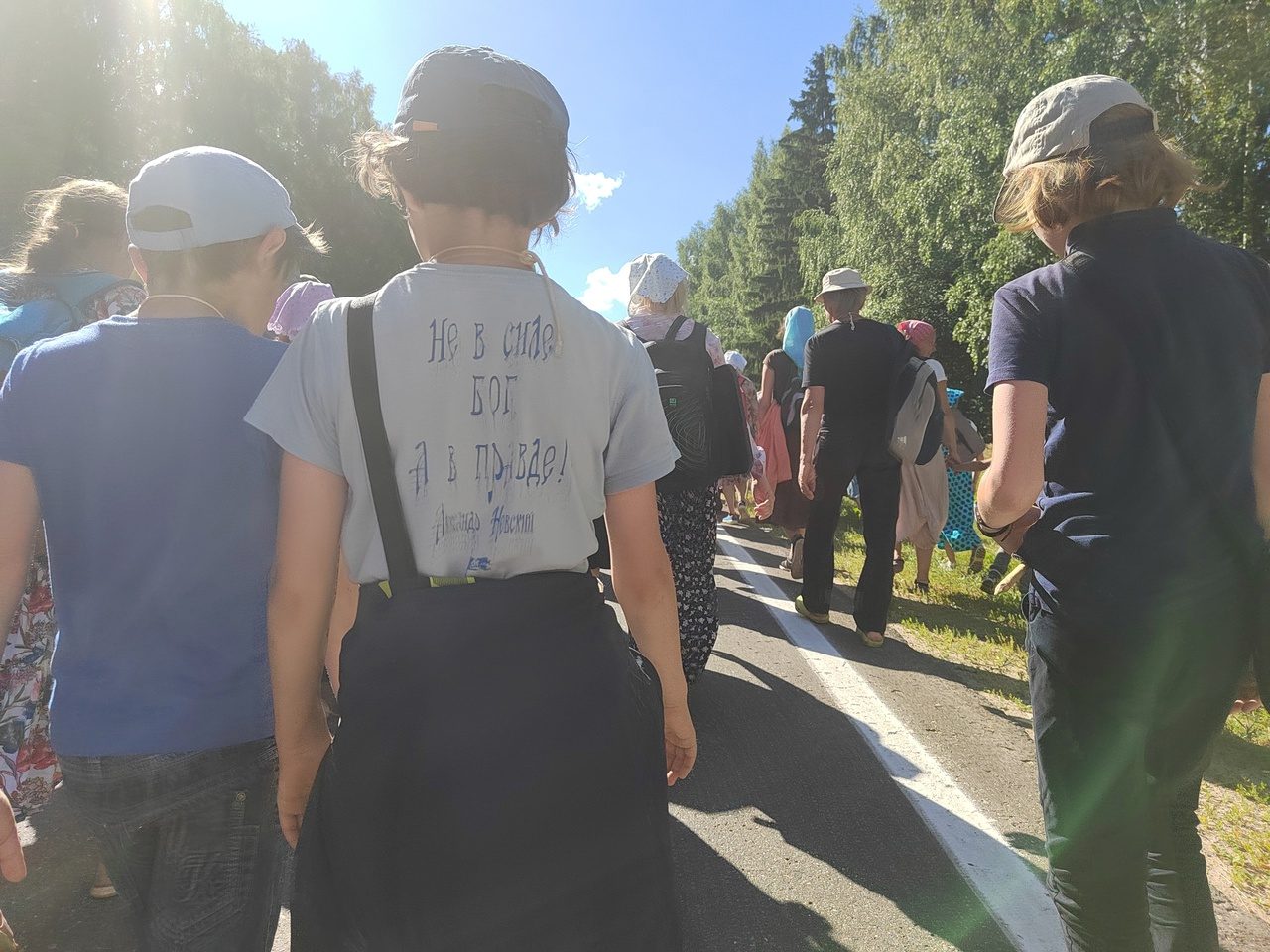 22 июля-Третий день: Кучеры-Ивановское-Зубарево Примерили на себя вери