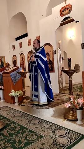 Слово настоятеля перед началом учебного года