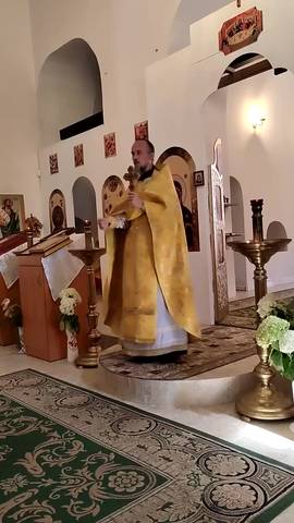 Проповедь #ВознесенскаяПроповедь в праздник изнесения Честных Древ Животворящего Креста Господня