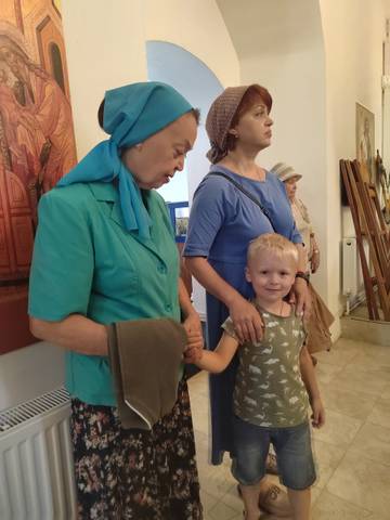 Юные вознесенские прихожане