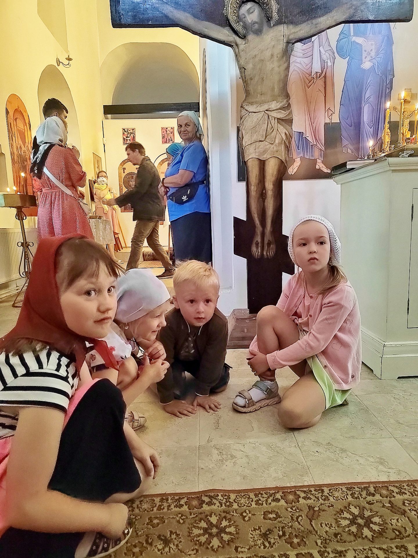 Юные вознесенские прихожане
