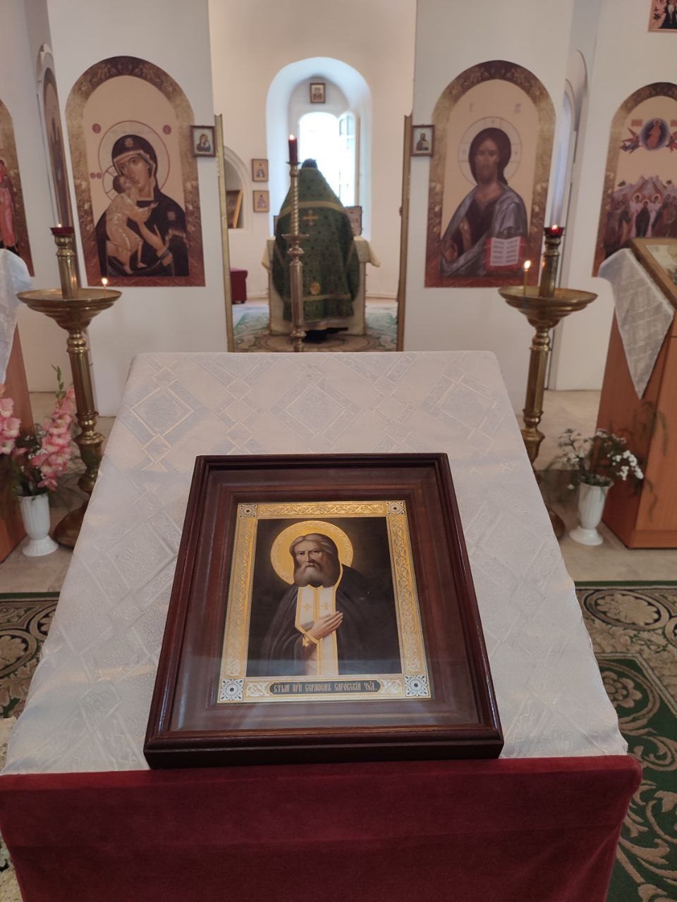 Божественная литургия в день памяти Преподобного Серафима Саровского #