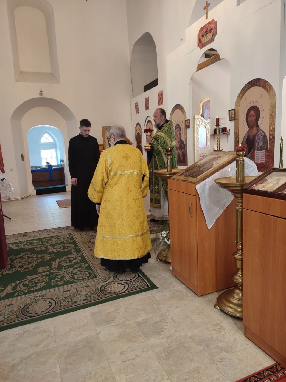 Божественная литургия в день памяти Преподобного Серафима Саровского #
