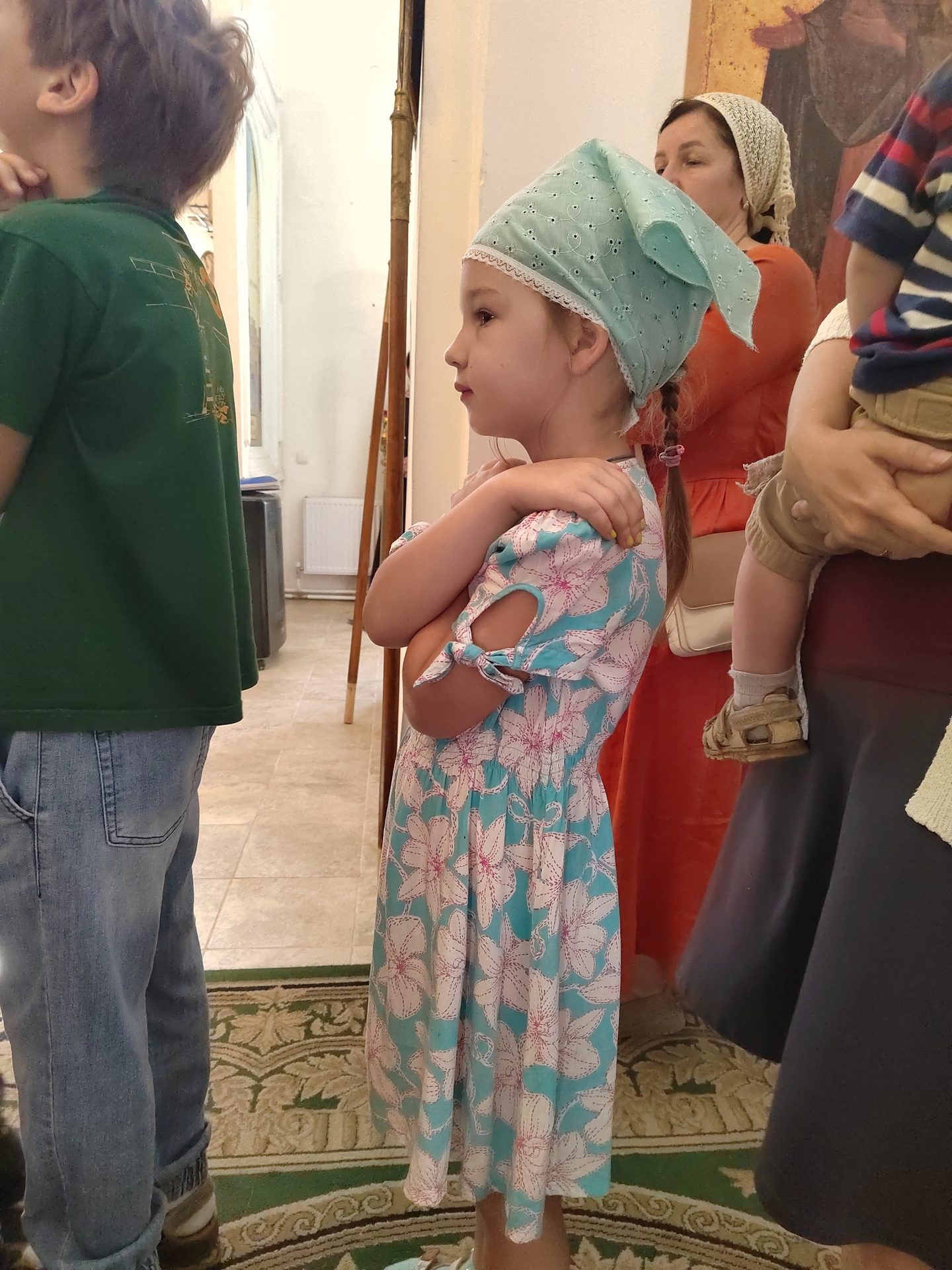 Юные вознесенские прихожане
