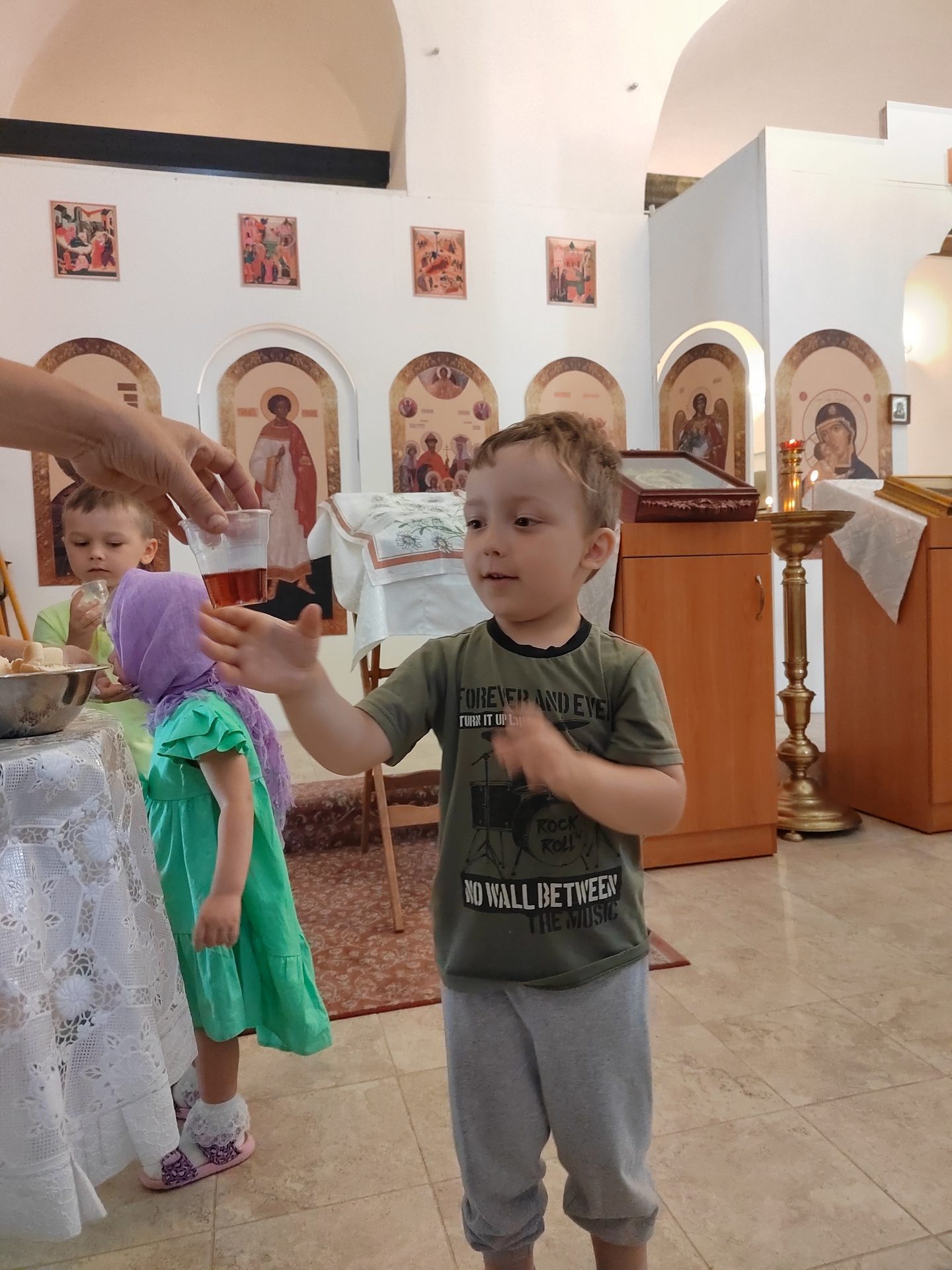 Юные вознесенские прихожане