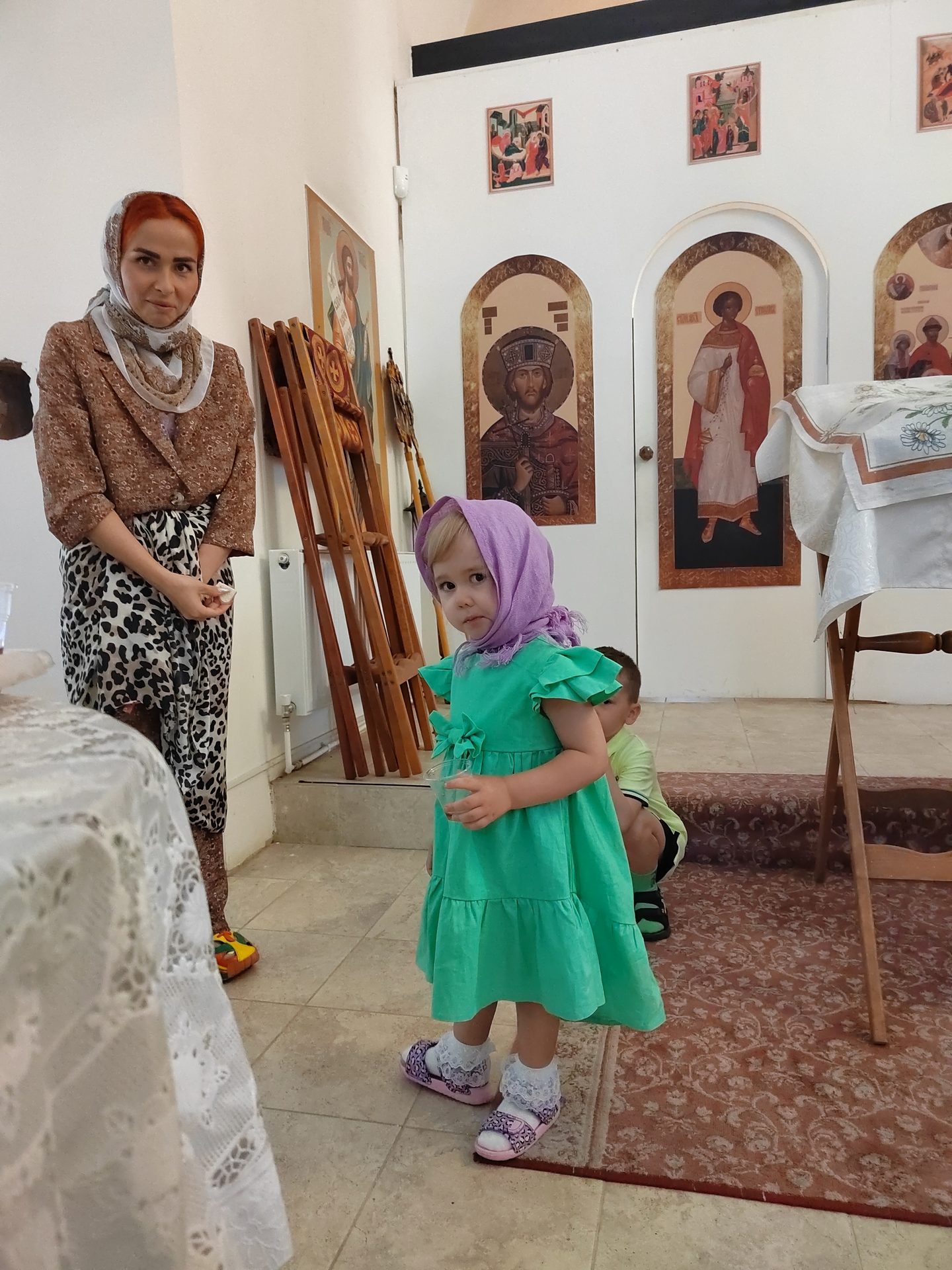 Юные вознесенские прихожане