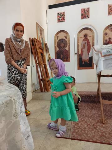 Юные вознесенские прихожане