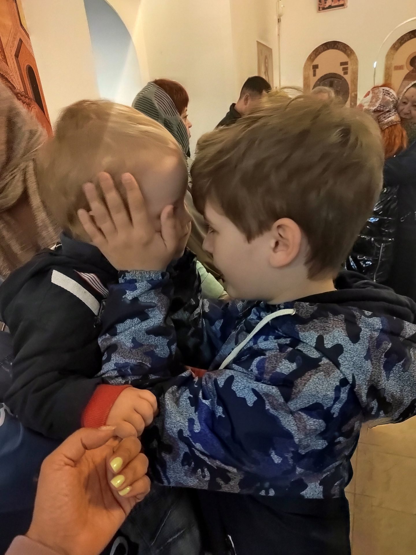 Юные вознесенские прихожане