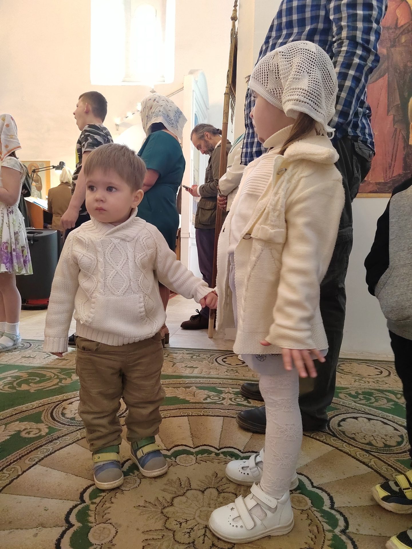 Юные вознесенские прихожане