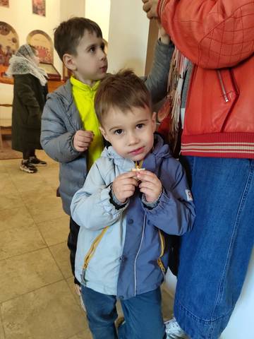 Юные вознесенские прихожане