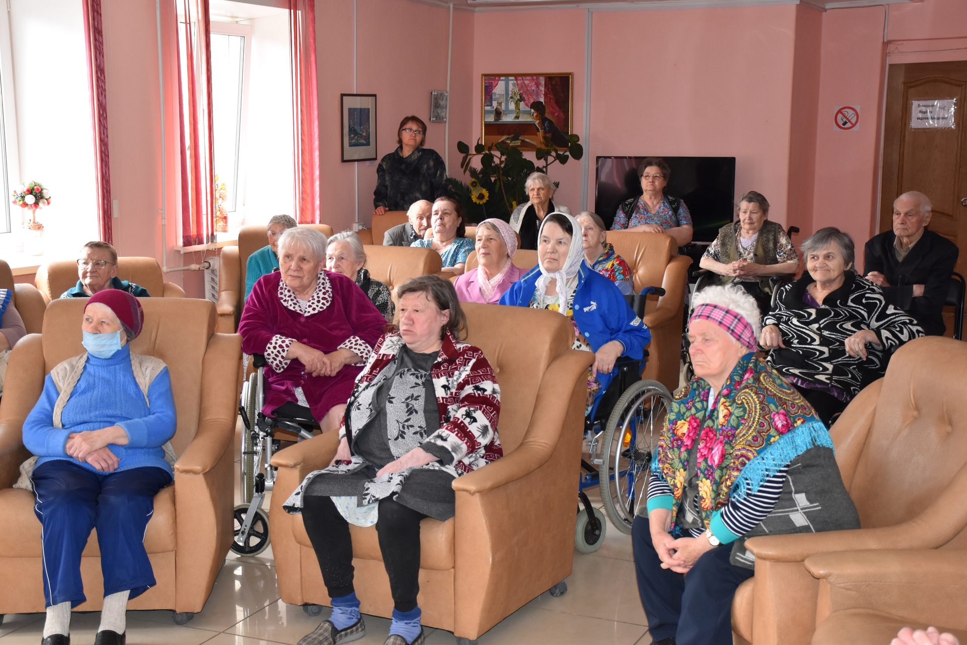Вознесенский хор в геронтологическом центре