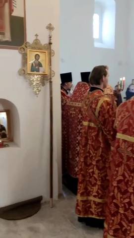 Пасхальная Великая Вечерня во главе с митрополитом Костромским и Нерех