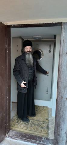 Побывали в морском музее-каюте, посвященном подвигу иеромонахов монаст