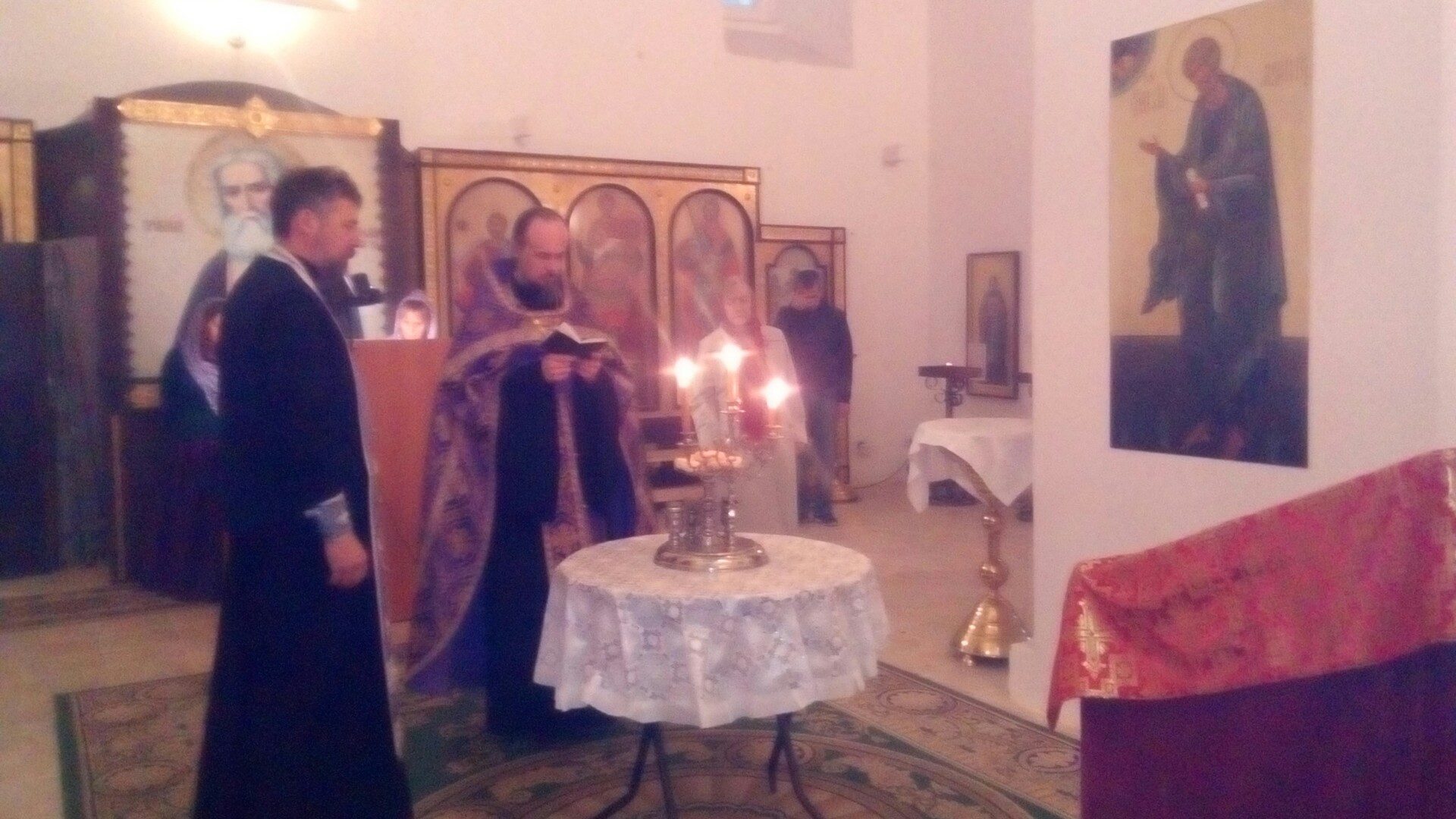 Анонс богослужений