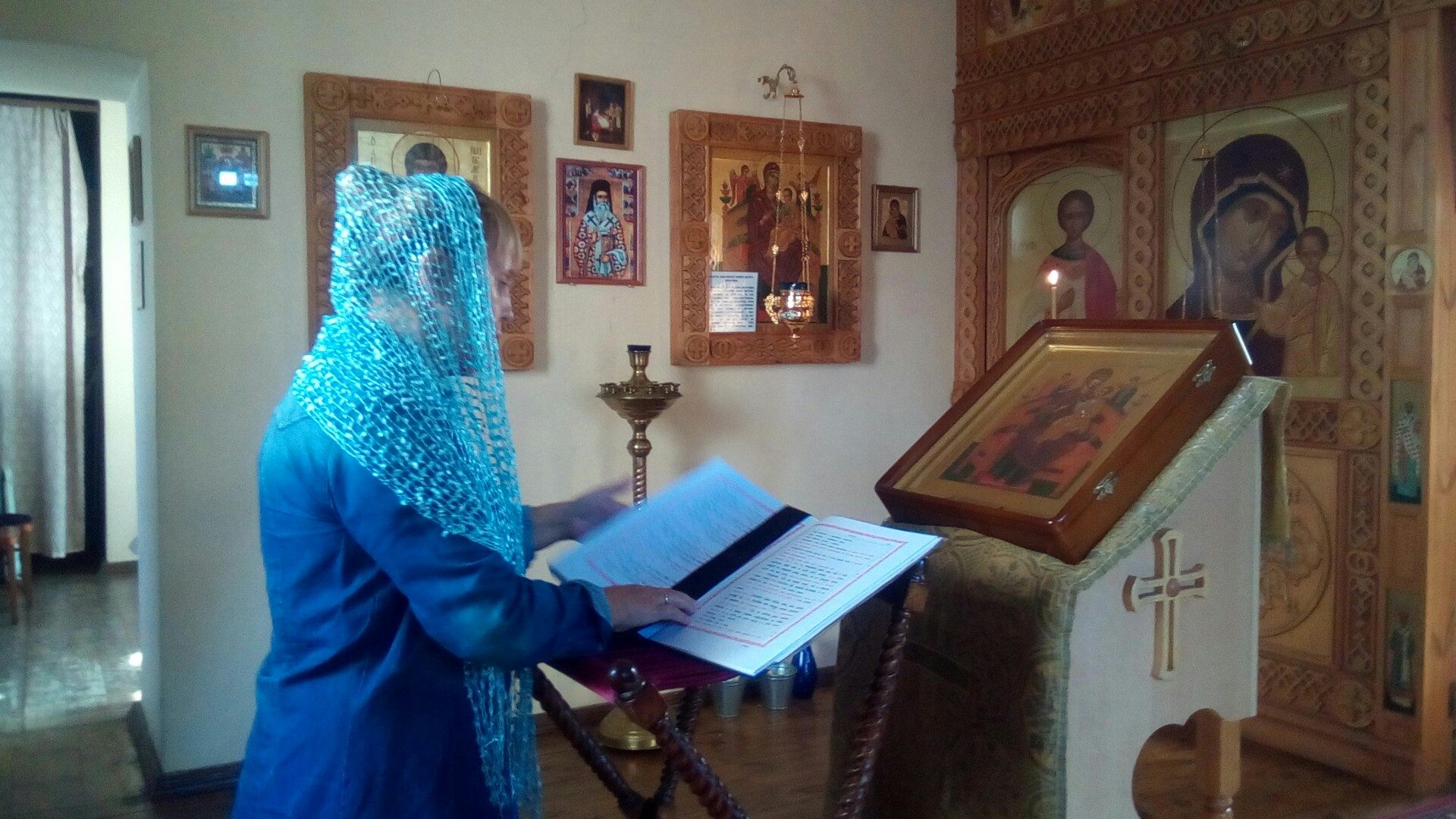 31 августа. Божественная Литургия в храме Всецарицы. Престольный празд