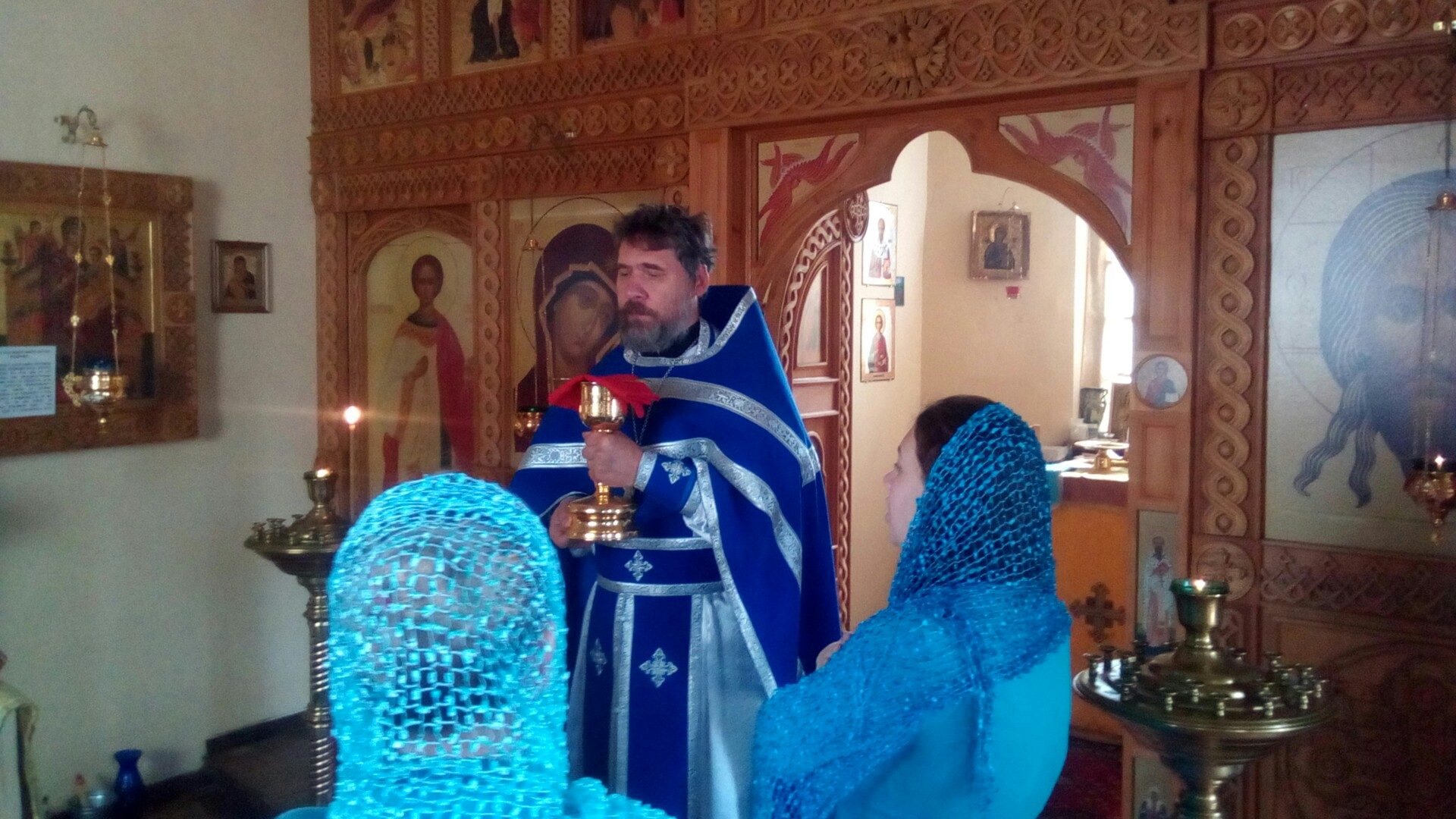 31 августа. Божественная Литургия в храме Всецарицы. Престольный празд