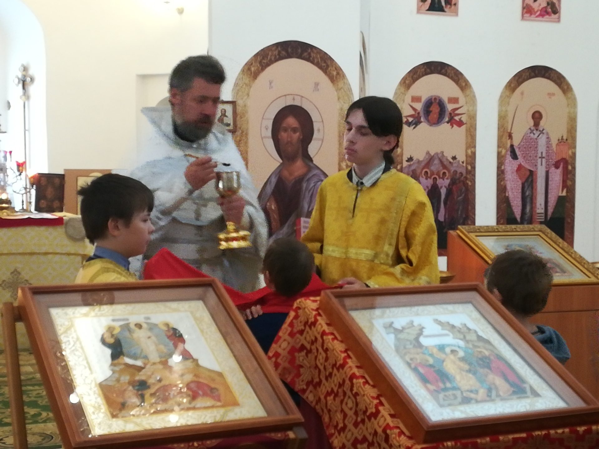 25 августа. Божественная Литургия.