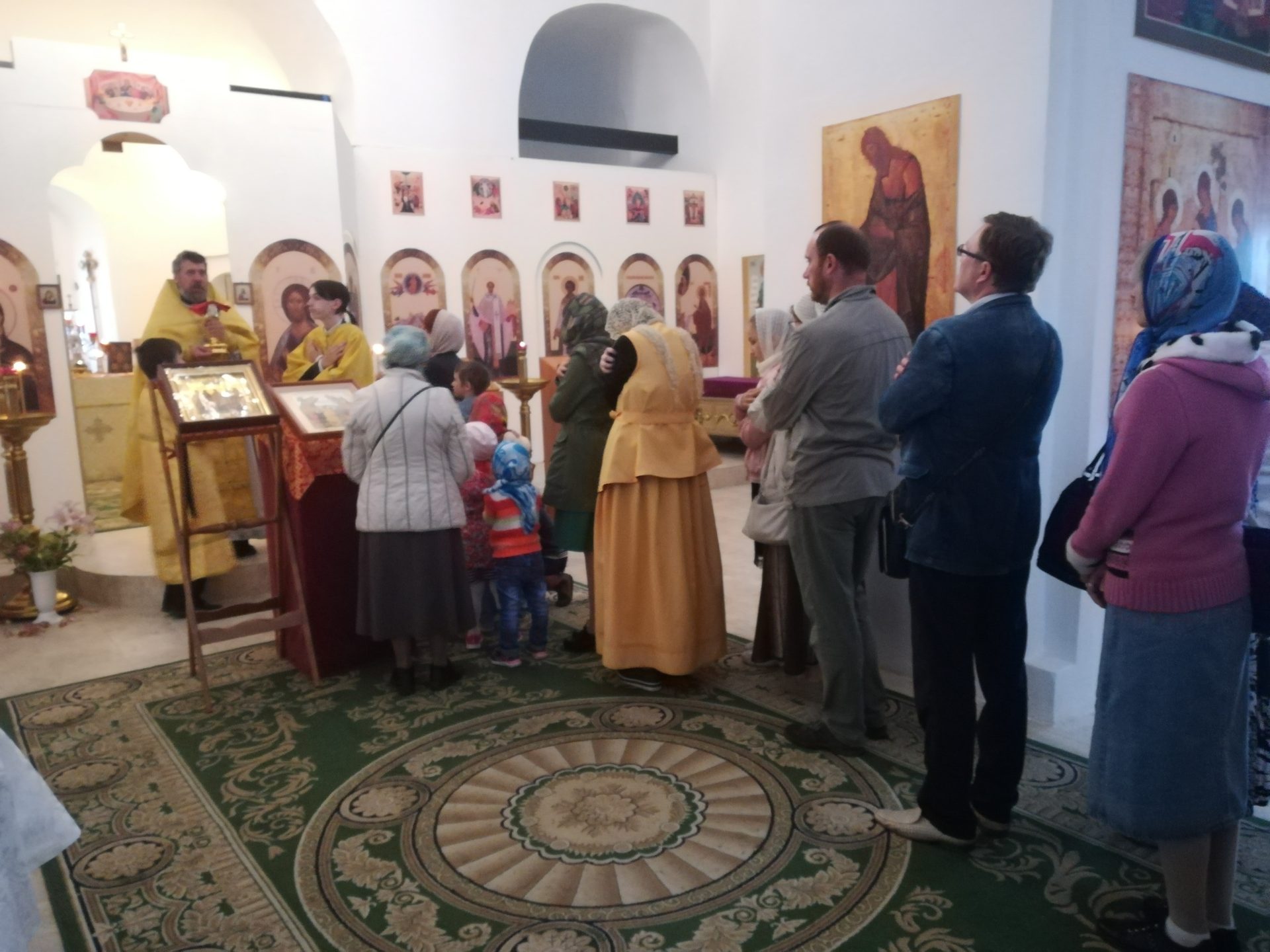 18 августа. Божественная Литургия.