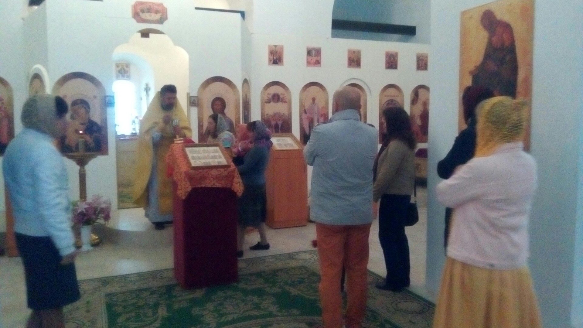 14 августа. Божественная Литургия.