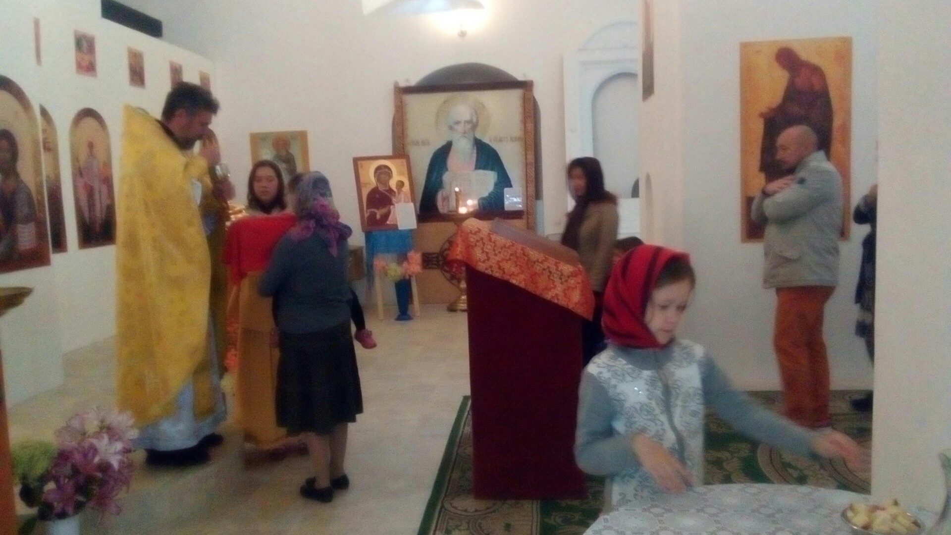 14 августа. Божественная Литургия.