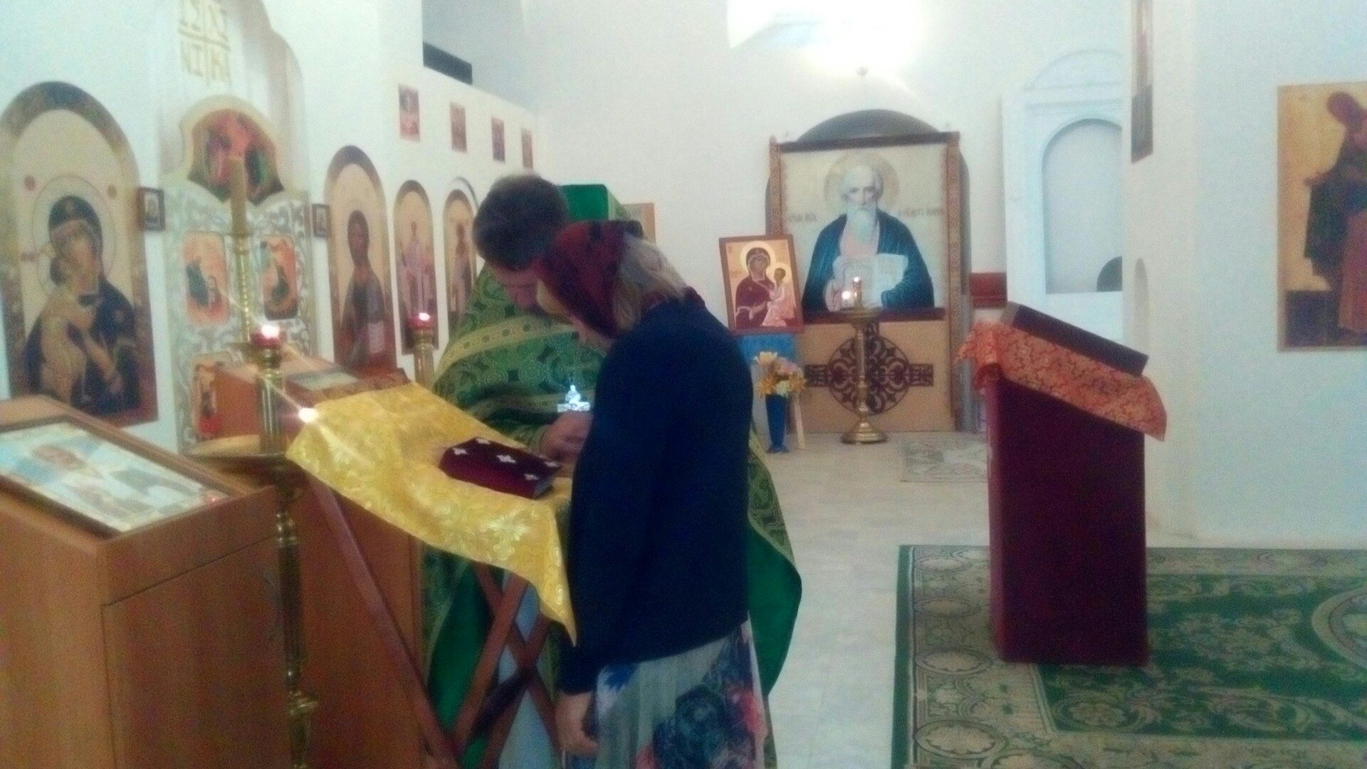 18 июля. Служба преподобному Сергию Радонежскому.