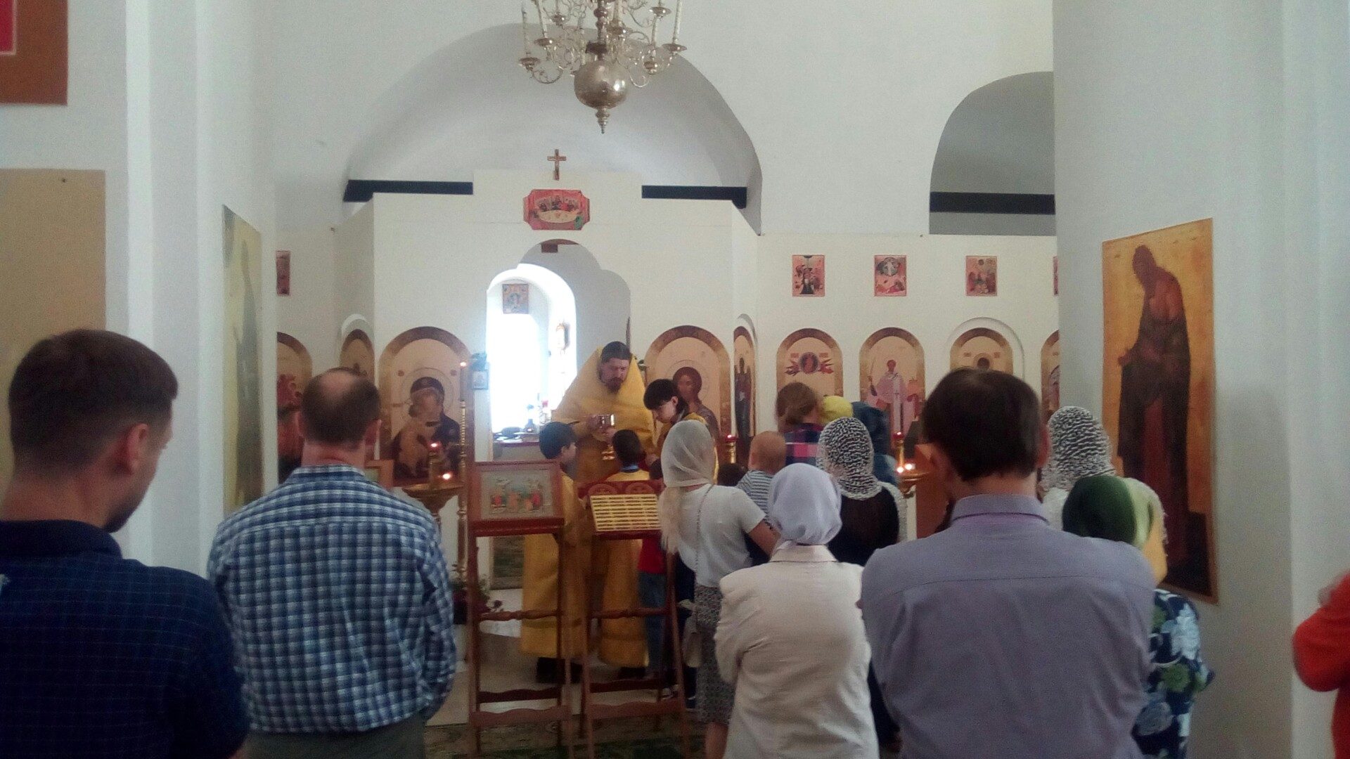 23 июня. Неделя всех святых. Божественная Литургия.