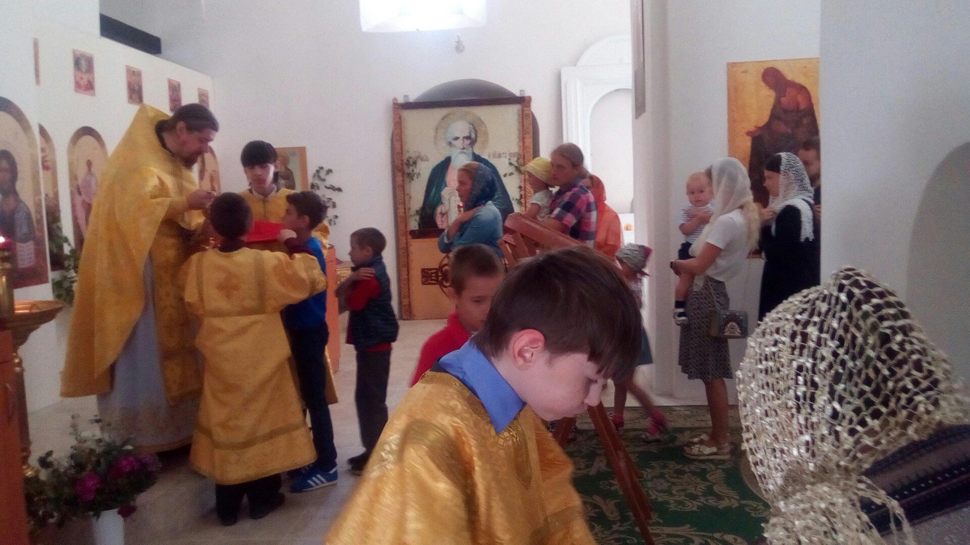 23 июня. Неделя всех святых. Божественная Литургия.