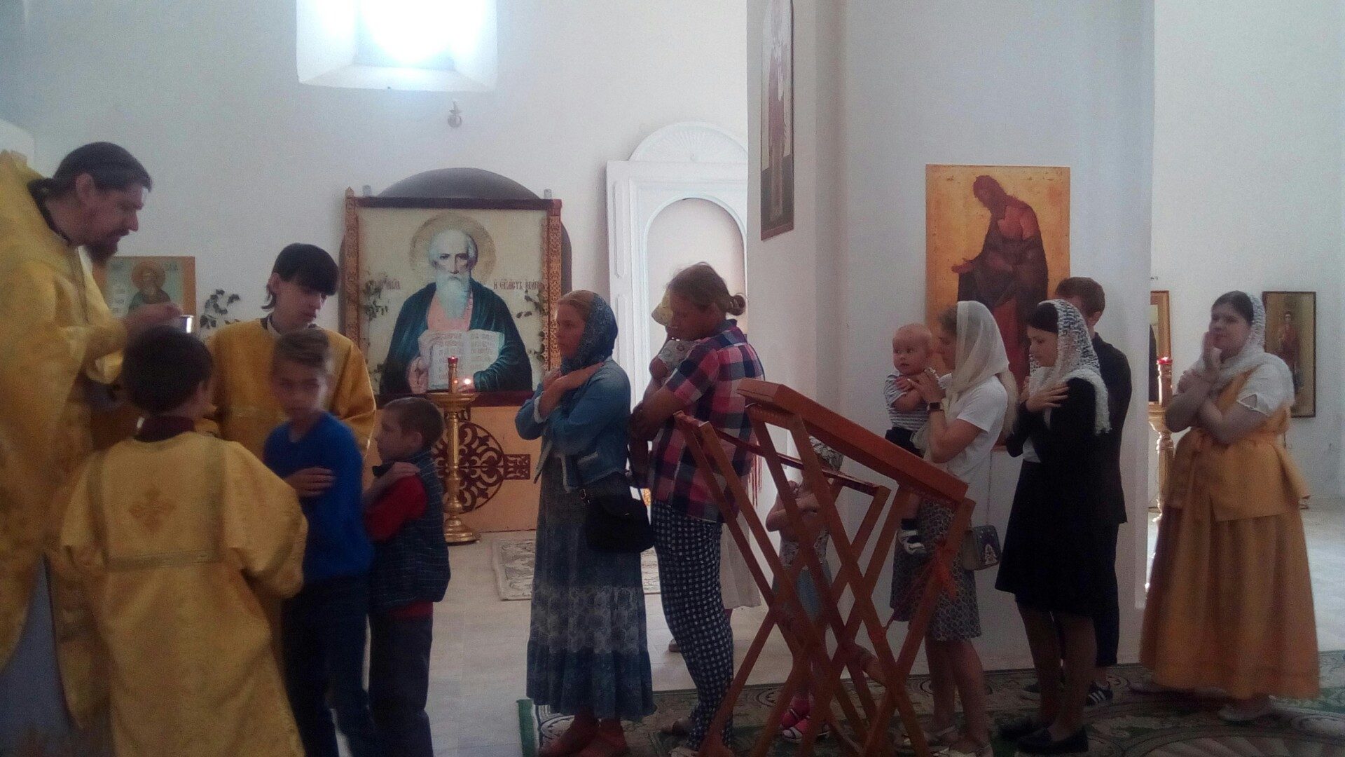 23 июня. Неделя всех святых. Божественная Литургия.