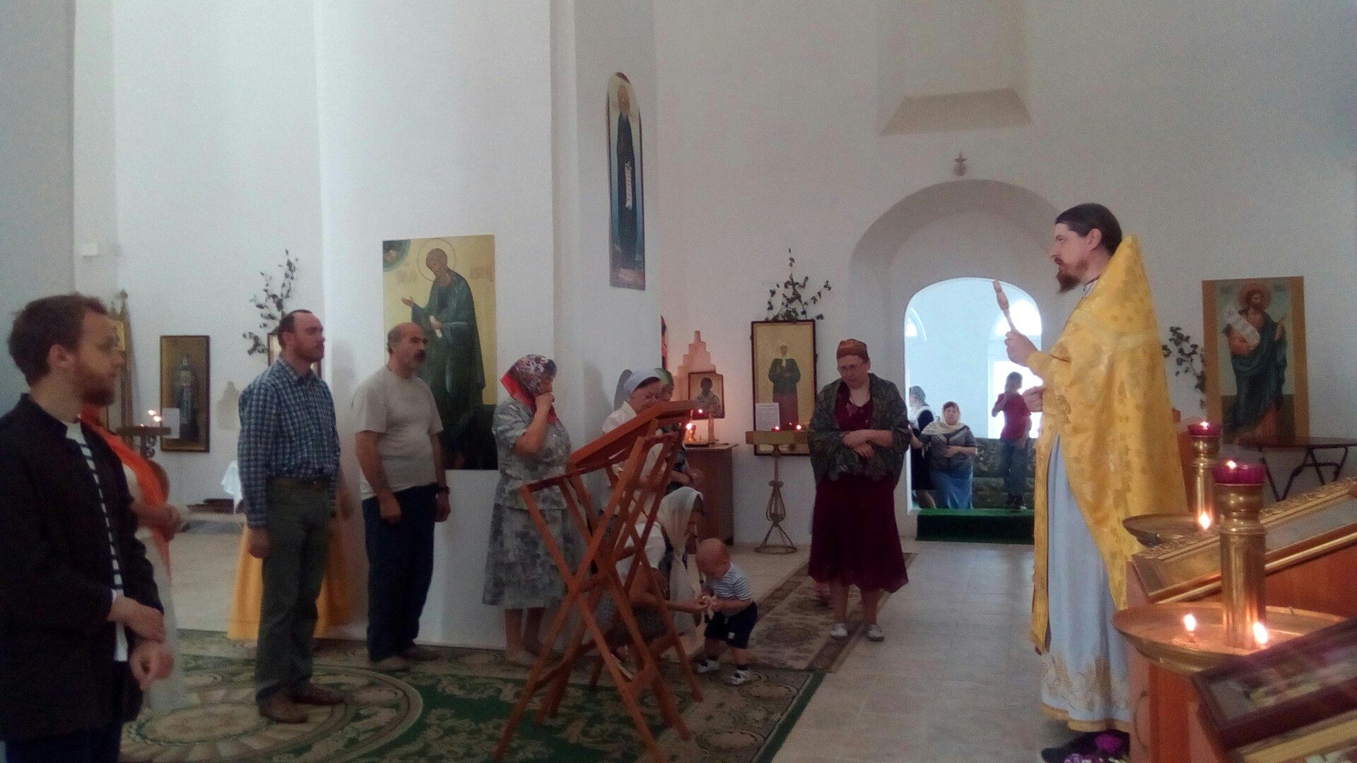 23 июня. Неделя всех святых. Божественная Литургия.