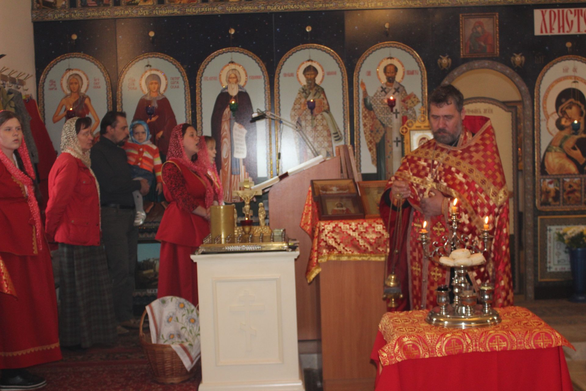 Анонс богослужений