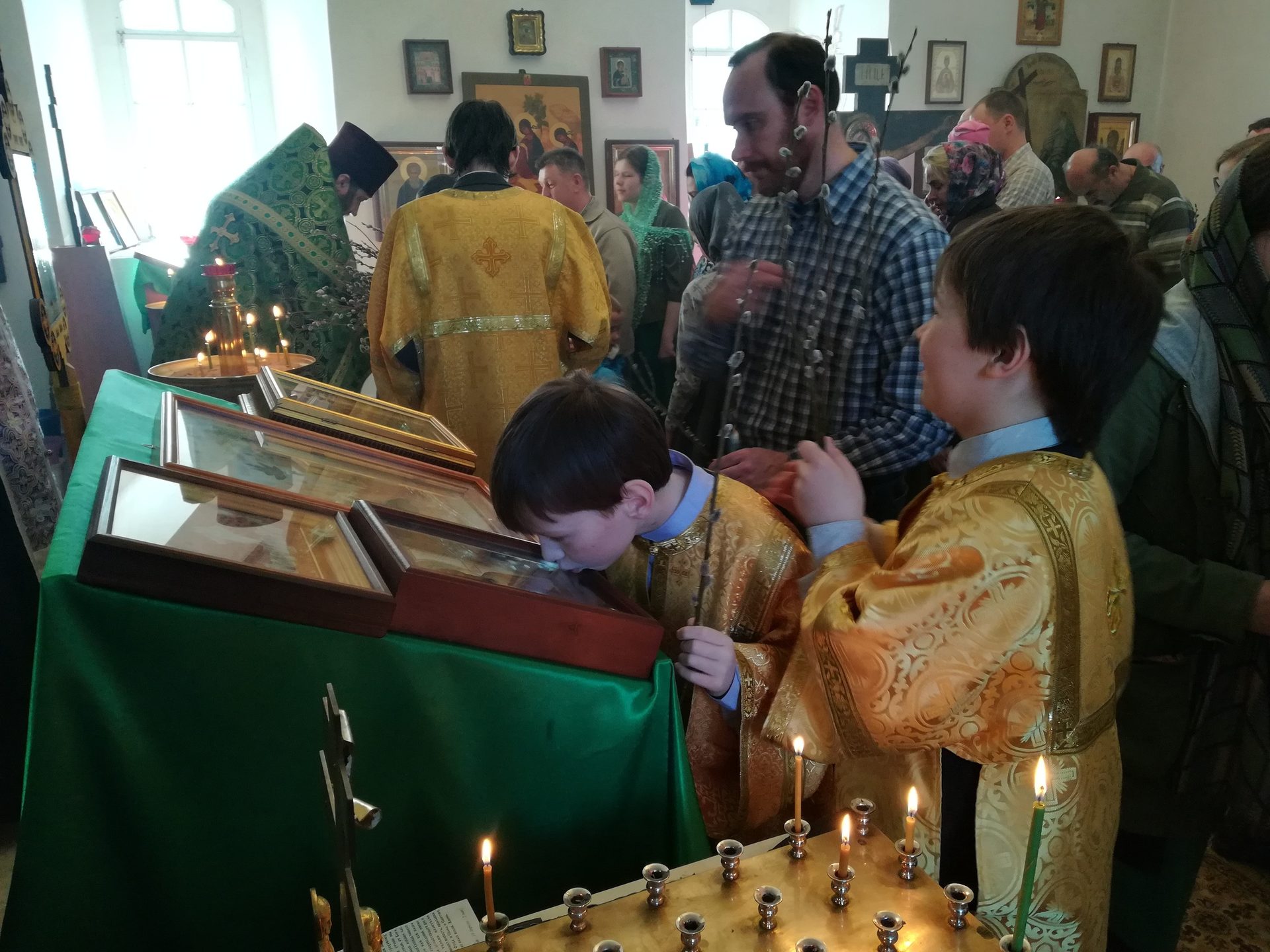 21 апреля. ВХОД ГОСПОДЕНЬ В ИЕРУСАЛИМ. Божественная Литургия.