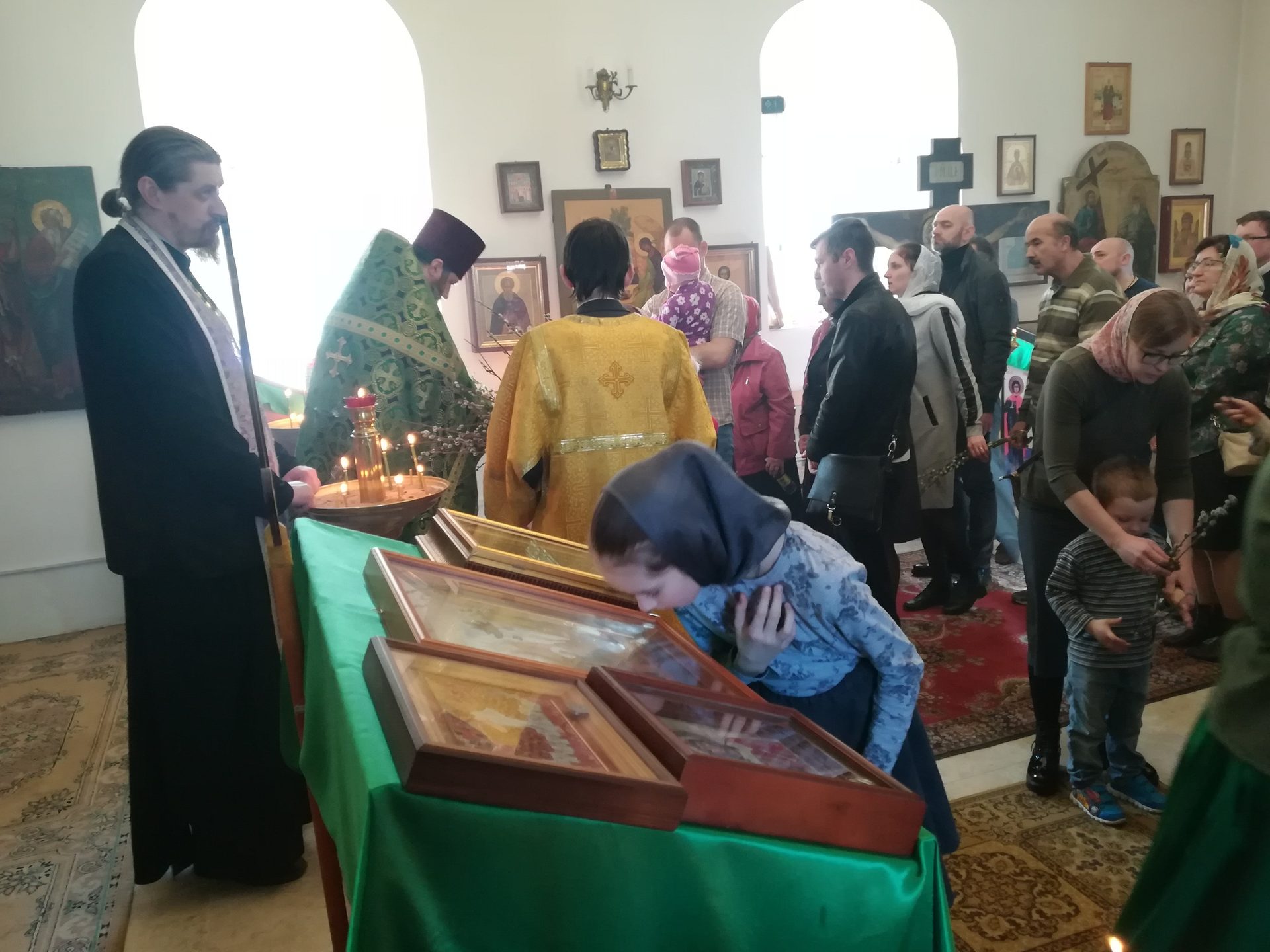 21 апреля. ВХОД ГОСПОДЕНЬ В ИЕРУСАЛИМ. Божественная Литургия.