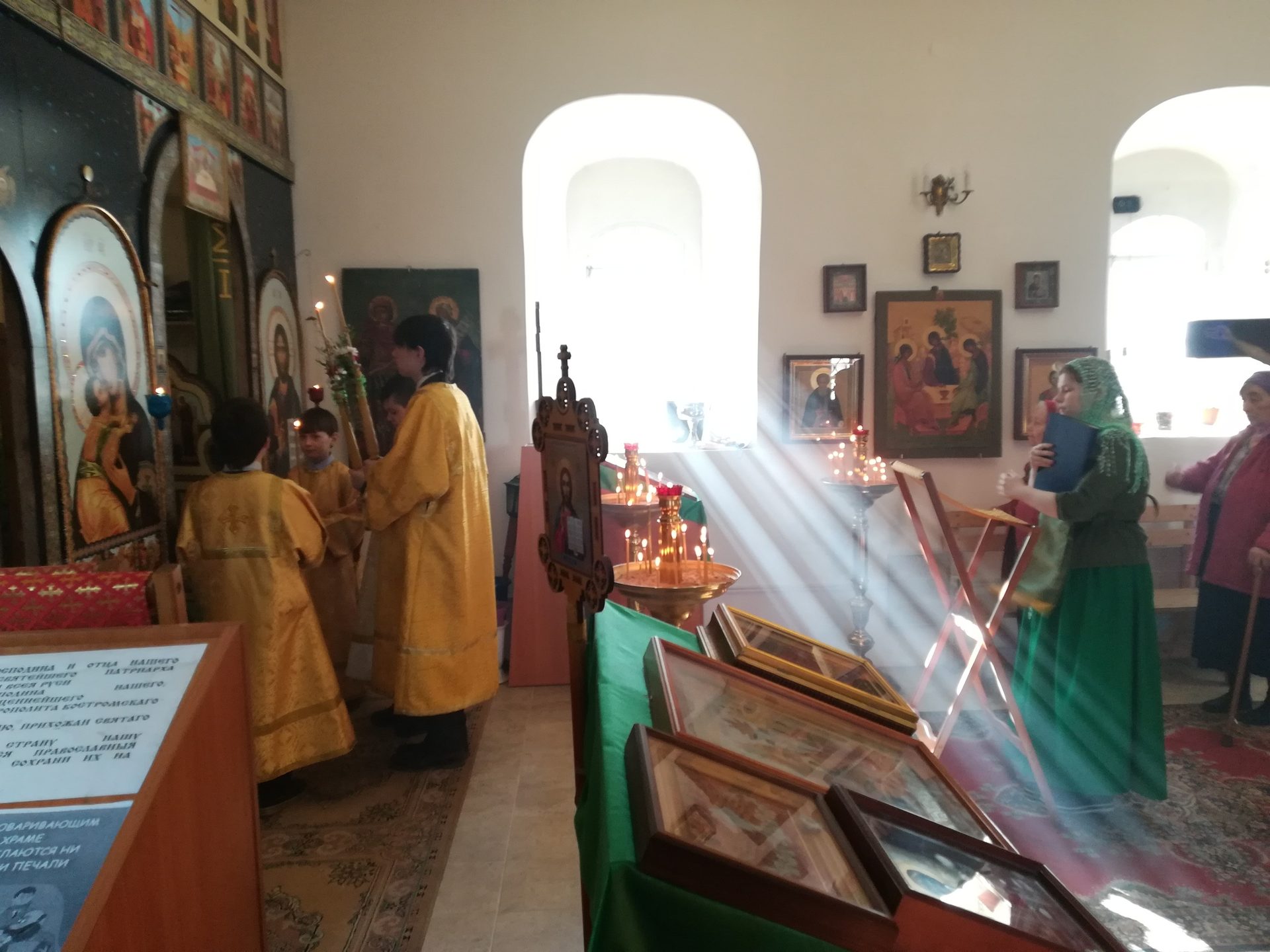 21 апреля. ВХОД ГОСПОДЕНЬ В ИЕРУСАЛИМ. Божественная Литургия.