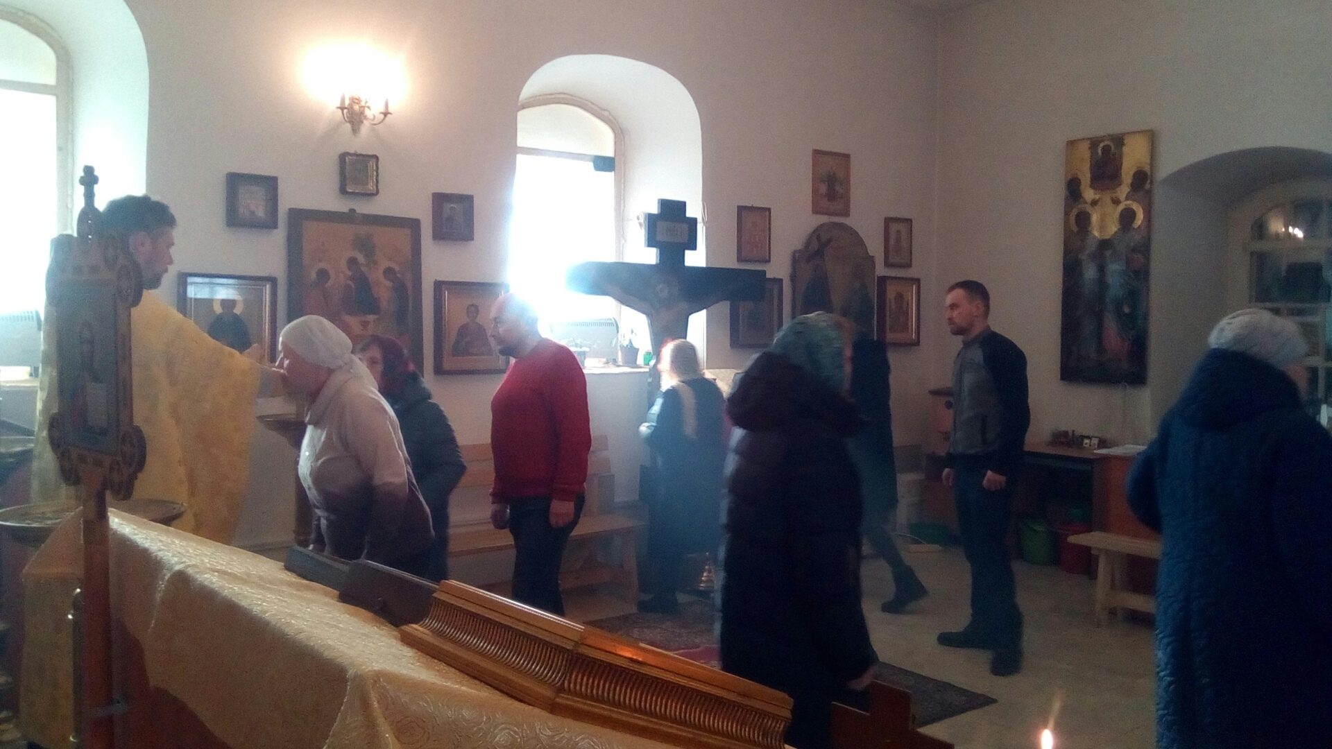 2 марта. Утро. Панихида. Литургия.