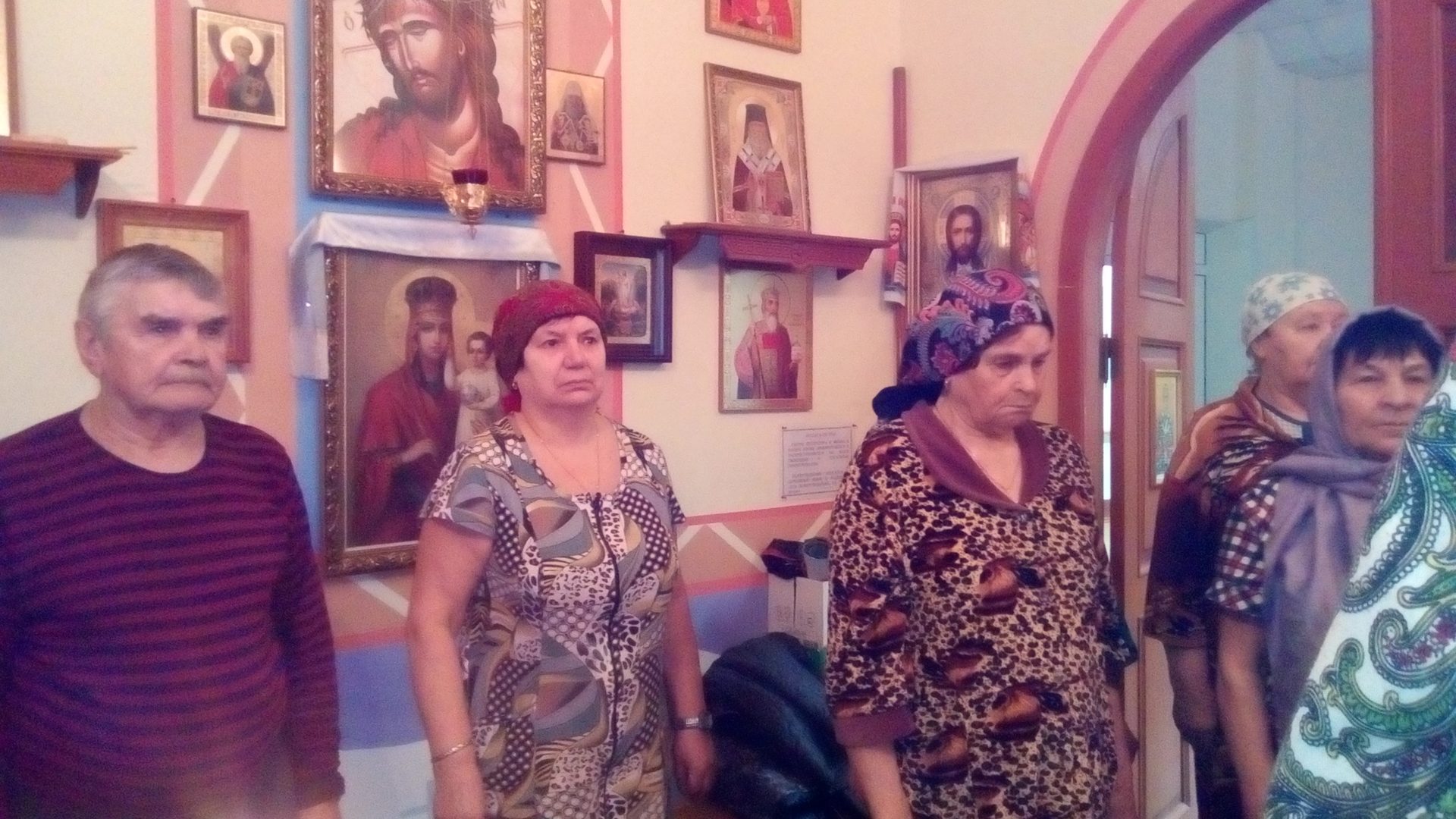 Божественная Литургия в храме мученика Трифона в день его памяти