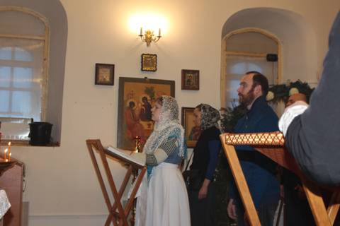 27 января. Память св. равноапостольной Нины. Божественная Литургия.