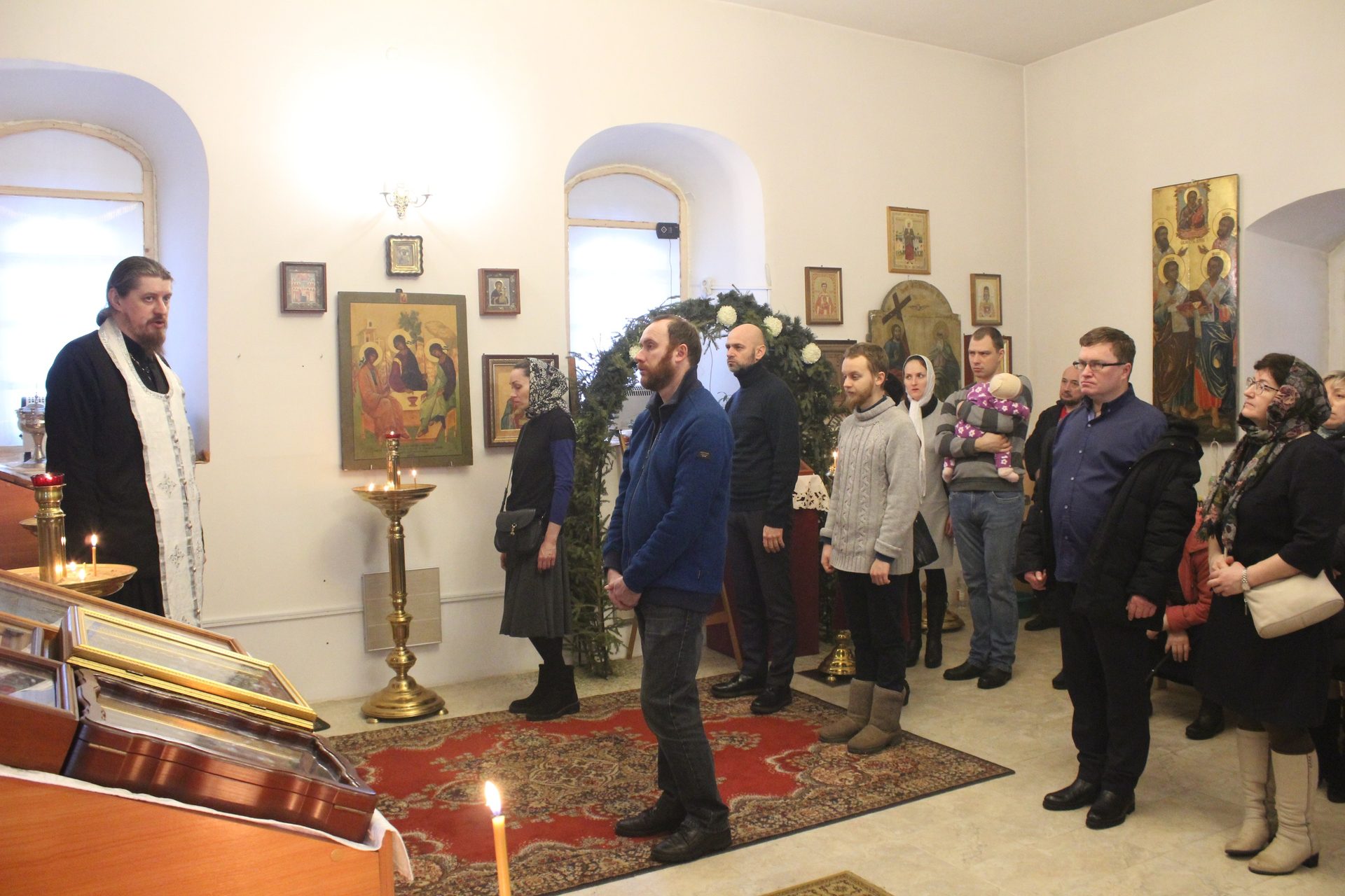 27 января. Память св. равноапостольной Нины. Божественная Литургия.