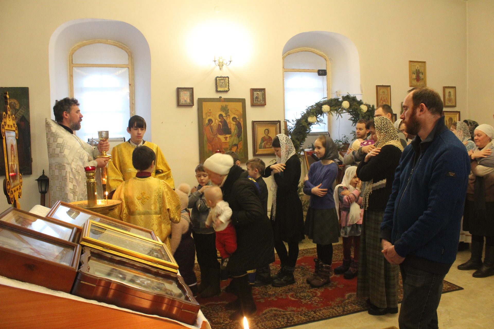 27 января. Память св. равноапостольной Нины. Божественная Литургия.