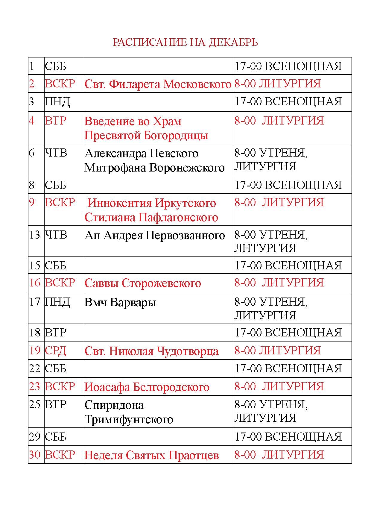 Из жизни прихода