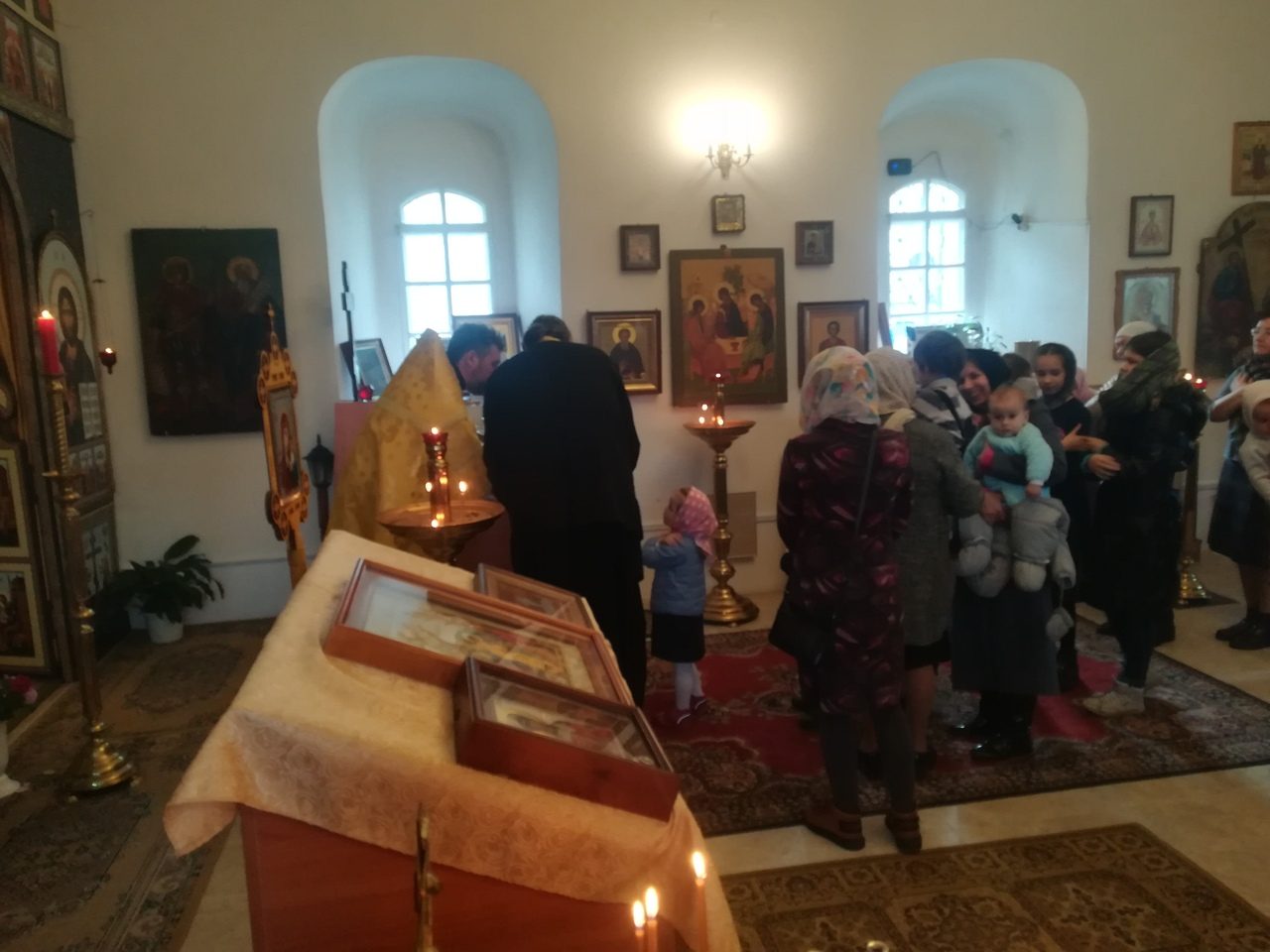 Божественная Литургия 21 ОКТЯБРЯ ПАМЯТЬ СВВ