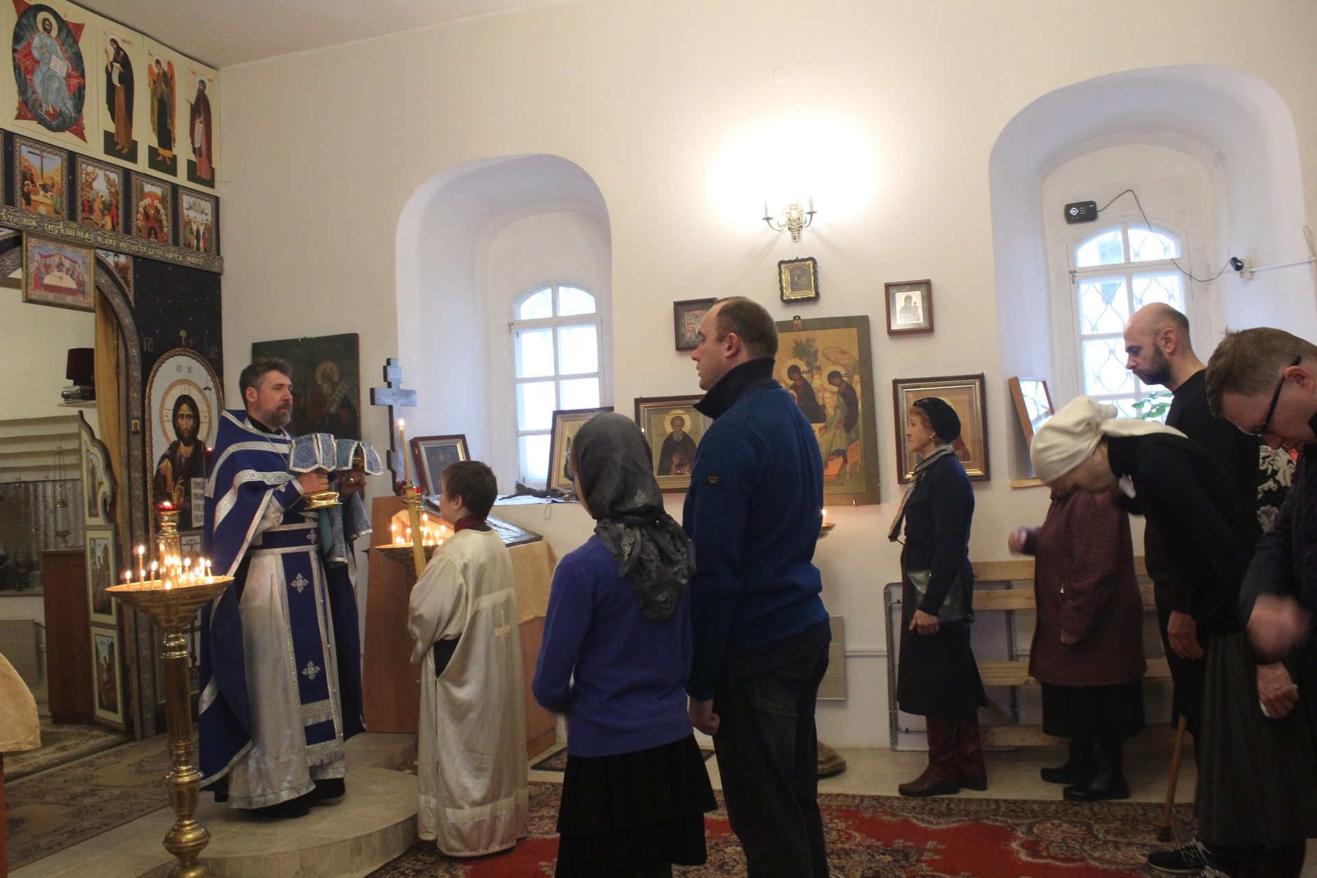 14 октября.ПОКРОВ ПРЕСВЯТОЙ БОГОРОДИЦЫ. Божественная Литургия.