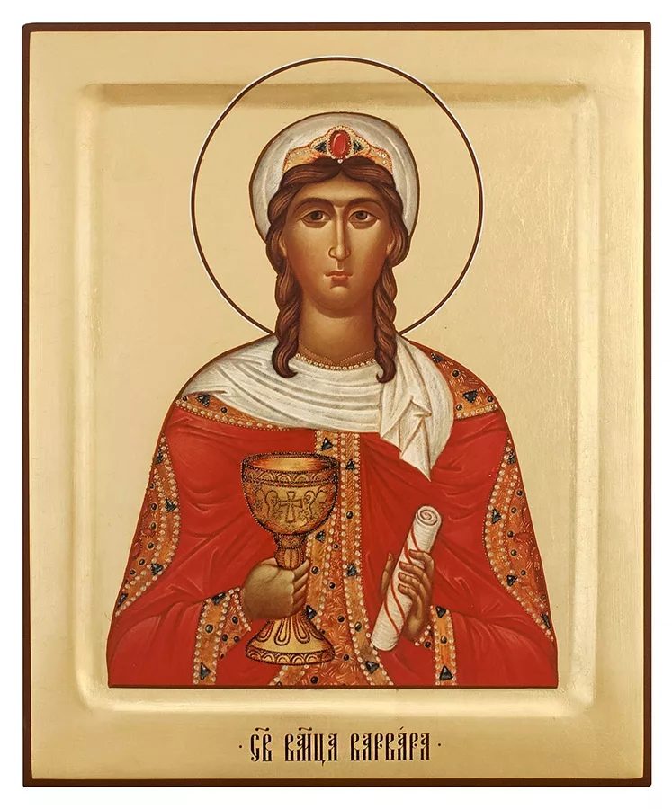 Мощи блаженной Матроны, великомученицы Варвары и Вифлеемских младенцев