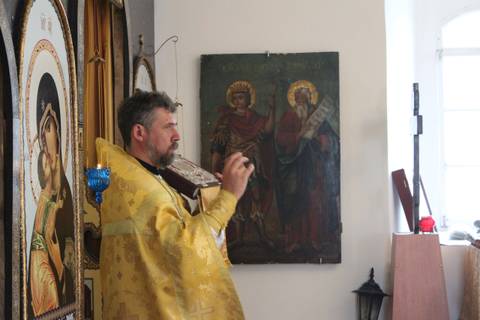 Поздравляем отца Вячеслава Афонина с годовщиной иерейской хиротонии, к