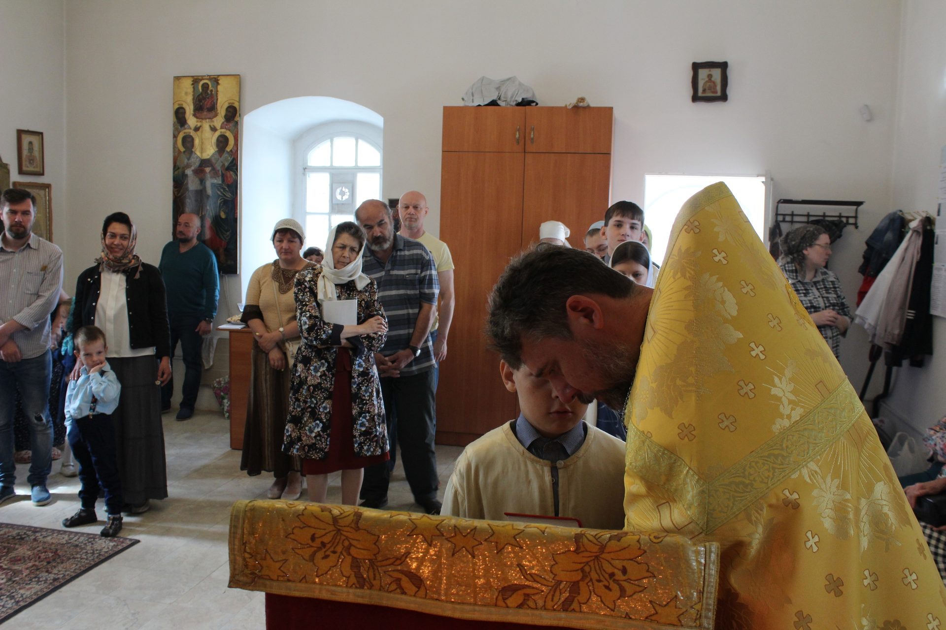 8 июля. Память преподобных Петра и Февронии. Божественная Литургия.