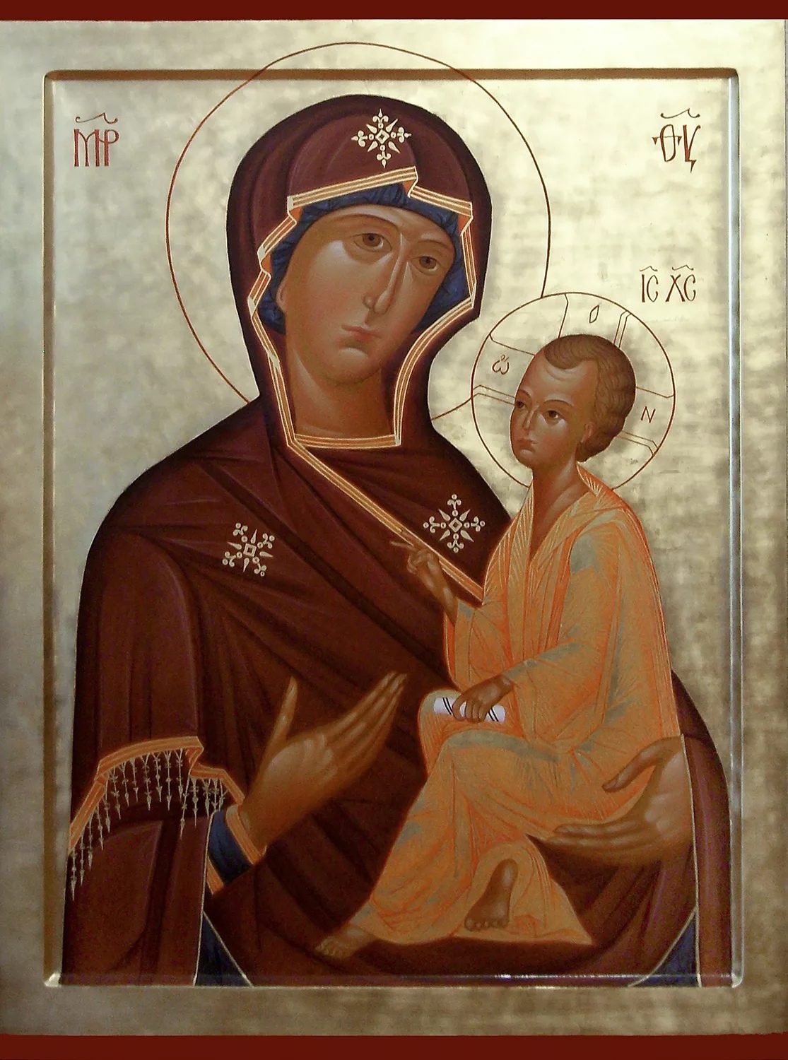 Тихвинская икона Божией Матери
