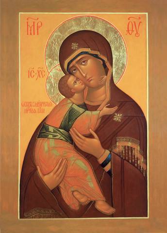 Владимирская икона Божией Матери